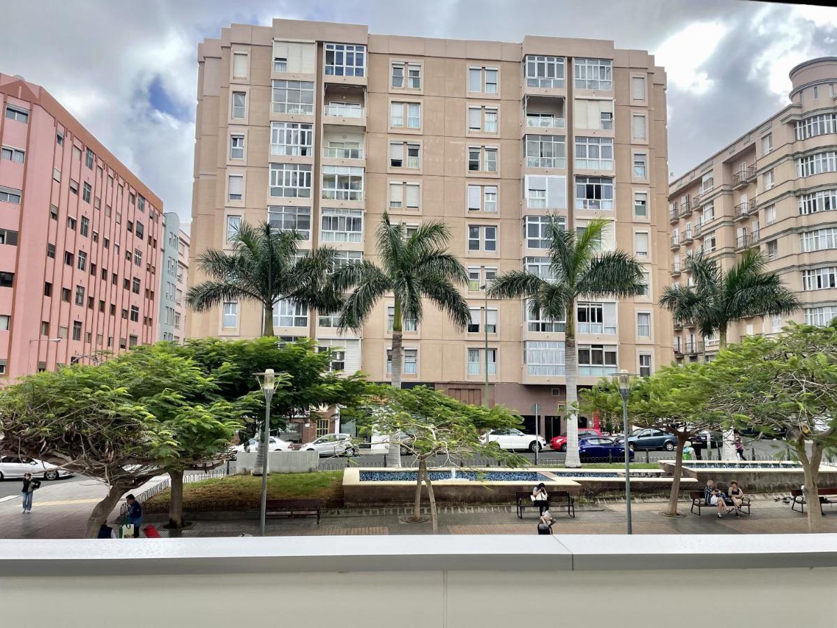 Homeforguest Apartamento Con Terraza Y Parking En Las Canteras Las Palmas de Gran Canaria Bagian luar foto