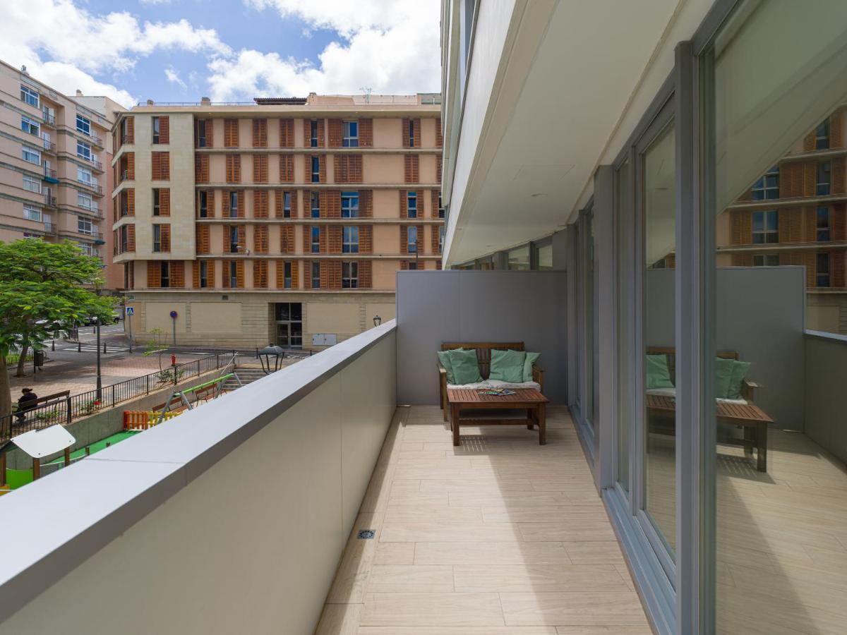 Homeforguest Apartamento Con Terraza Y Parking En Las Canteras Las Palmas de Gran Canaria Bagian luar foto
