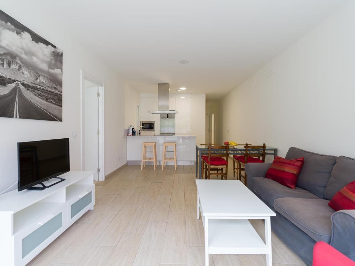 Homeforguest Apartamento Con Terraza Y Parking En Las Canteras Las Palmas de Gran Canaria Bagian luar foto